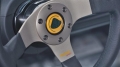 Volant Momo Tuner 350mm - černý/antracit - kůže (homologace)