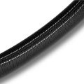 Volant Momo Trek R 350mm - černý/stříbrný - kůže (homologace)