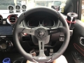 Volant Momo Gotham 350mm - černý/černý - kůže