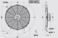 Vysoce výkonný ventilátor Spal - tlačný, průměr 385mm