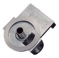 Externí relokační držák olejového filtru Mocal - 1x vývod 1" UNF x 3/4BSP na každé straně