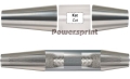 Redukce kónusová na výfuk Powersprint délka 100mm x průměr 89/50mm - symetrická