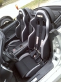 Sportovní sedačka Sparco R100 - černá/šedá