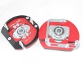 Přední horní uložení tlumičů (Pillowball Top Mounts) Silver Project BMW E39 / E46 / E9X - 3D 2way verze pro stavitelný podvozek
