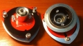 Přední horní uložení tlumičů (Pillowball Top Mounts) Silver Project Škoda Fabia I 6Y / Roomster 5J