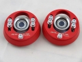 Přední horní uložení tlumičů (Pillowball Top Mounts) Silver Project VW Golf 2/3 / Jetta 2 / Corrado 53i / Passat 35i / Vento - -15mm