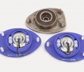 Přední horní uložení tlumičů (Pillowball Top Mounts) Silver Project VW Super Beetle (74-79)