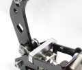 Hydraulická ruční brzda Silver Project - vertikální + horizontální (s brzd. válcem) s aretací E-brake