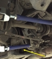 Rear Camber Control Arms Silver Project Nissan 350Z Z33 (03-08) / Infiniti G35 VQ35 (03-07)