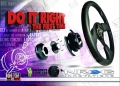 Nába na volant rychloupínací univerzální NRG Innovations - karbonová