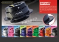 Nába na volant rychloupínací univerzální NRG Innovations - karbonová