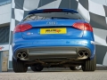 Catback výfuk Milltek Audi S4 B8 3.0 V6 Supercharged (09-12) - verze s rezonátorem - koncovky černé GT (homologace)
