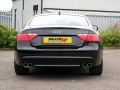 Catback výfuk Milltek Audi A5 Coupe S line 2.0 TFSI 2WD/Quattro Tiptronic (08-16) - koncovky černé Quad (homologace)