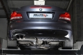 Secondary catback výfuk Milltek BMW 1-Series E82 / E88 Coupe/Cabriolet 135i N54 (08-10) - koncovka leštěná (homologace)