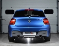 Zadní tlumiče výfuku Milltek BMW 1-Series F20 / F21 M 135i 3/5dv. (12-) - závodní verze - koncovky leštěné