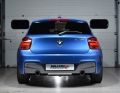 Catback výfuk Milltek BMW 1-Series F20 / F21 M 135i 3/5dv. (12-) - silniční verze - koncovky černé (homologace)