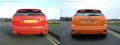 Catback výfuk Milltek Ford Focus Mk2 ST 225 (05-10) - verze s rezonátorem - koncovky černé Jet (homologace)