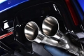 Catback výfuk Milltek Honda Civic Type-R FK2 2.0T i-VTEC (15-17) - silniční verze plus - koncovky černé