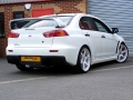 Catback výfuk Milltek Mitsubishi Lancer Evo 10 X 2.0 Turbo (08-14) - koncovky Raptor 127mm - verze s rezonátorem