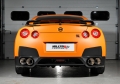 Secondary catback výfuk Milltek Nissan GT-R R35 (08-16) - koncovky titanové