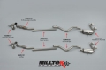 Turboback výfuk Milltek Renault Megane RS 230 Renault F1 Team R26 / R26R (06-09) - závodní verze