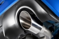 Secondary catback výfuk Milltek Subaru BRZ 2.0 (12-) - verze s rezonátorem - koncovky titanové modré (homologace)