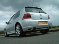 Catback výfuk Milltek VW Golf 4 R32 3.2 V6 4WD (02-05) - verze bez rezonátoru - koncovky GT