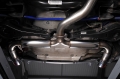Turboback výfuk Milltek VW Golf 6 GTi 2.0 TFSI 210PS (09-13) - verze s rezonátorem Road - koncovky leštěné