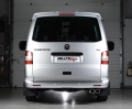 Catback výfuk Milltek VW Transporter T5 SWB 180PS 2.0 BiTDI (10-15) - verze s rezonátorem - koncovka černá