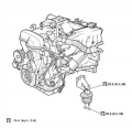 Držák motoru levý / pravý Vibra-Technics Lexus GS300 JZS161 Mk2 (97-05) - Drift-Max