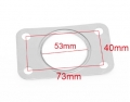 Těsnění na výfukové svody k turbu Saab 9-3 / 9-5 2.0T/2.3T/3.0T V6 B205E, B235E, B235ER, B308E (97-03) - kovové 