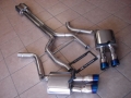 Catback výfuk Top Speed Porsche 970 Panamera V8 / S / 4S / Turbo (10-13)