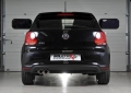 Catback výfuk Milltek VW Polo 6C GTi 1.8 TSI 192PS 3/5dv. (15-) - verze s rezonátorem - koncovka leštěná
