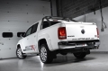 Catback výfuk Milltek VW Amarok 2.0 BiTDI 163/180PS (10-) - koncovka černá