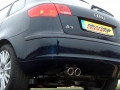 Downpipe s náhradou katalyzátoru Milltek Audi A3 8P 2.0 TFSi 2WD 3-dv. (03-12) - závodní verze