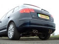 Catback výfuk Milltek Audi A3 8P 2.0 TFSI 2WD Sportback (03-12) - verze s rezonátorem (homologace)