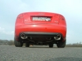 Catback výfuk Milltek Audi A4 B7 2.0 TFSI Quattro/DTM Tiptronic (05-08) - verze bez rezonátoru - koncovky leštěné GT100