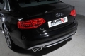 Catback výfuk Milltek Audi A4 B8 2.0 TDi 140/177PS 2WD Sedan/Avant (09-11) - koncovky černé Dual