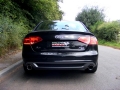 Catback výfuk Milltek Audi A4 B8 2.0 TFSI S-line 2WD/Quattro Tiptronic Sedan/Avant (08-11) - verze s rezonátorem - koncovky černé Quad