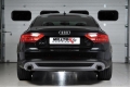 Catback výfuk Milltek Audi A5 Sportback 2.0 TFSI 2WD/Quattro manuál (09-12) - koncovky černé Quad (homologace)