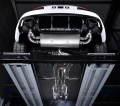 Catback výfuk Milltek Audi RS3 8V MQB Sportback (15-17) - verze s rezonátorem s klapkami - koncovky leštěné (homologace)