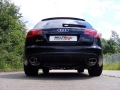 Catback výfuk Milltek Audi RS6 C6 5.0 V10 Bi-turbo Quattro (08-10) - verze s rezonátory - koncovky černé (homologace)