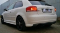Turboback výfuk Milltek Audi S3 8P 2.0 TFSI Quattro 3-dv. (06-12) - koncovka černá GT