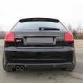 Turboback výfuk Milltek Audi S3 8P 2.0 TFSI Quattro 3-dv. (06-12) - koncovka leštěná Jet