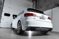Catback výfuk Milltek Audi S3 8V 2.0 TFSI Quattro 3-dv. (13-) - verze s rezonátorem - koncovky černé GT (homologace)
