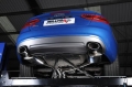 Catback výfuk Milltek Audi S5 B8 Coupe/Cabriolet 3.0 TFSI S-tronic (09-11) - verze s rezonátorem - koncovky černé GT (homologace)