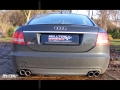 Catback výfuk Milltek Audi S6 C6 5.2 V10 FSI Quattro (06-12) - verze s rezonátorem Road+