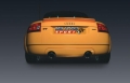 Catback výfuk Milltek Audi TT 8N 1.8T 225PS Quattro Coupe/Roadster (98-06) - verze s rezonátorem Race - koncvoky leštěné
