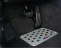 Pedály ProRacing pro BMW 7-Series E65 / E66 / E67 / F01 / F02 / F03 / F04 bez loga - automatická převodovka - černé