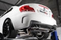 Secondary catback výfuk Milltek BMW 1-Series E82 M Coupe (11-12) - verze s rezonátorem - koncovka leštěné (homologace)